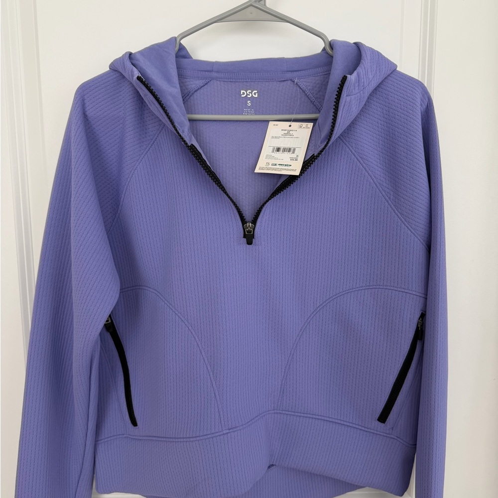 DSG Lavender Quarter-Zip Fleece